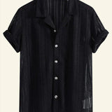 Camisa - Cuello Acanalado Ligero
