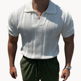 Camisa - Tejido con Cuello Abierto