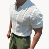 Camisa - Tejido con Cuello Abierto