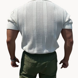 Camisa - Tejido con Cuello Abierto