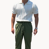 Camisa - Tejido con Cuello Abierto