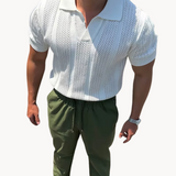 Camisa - Tejido con Cuello Abierto