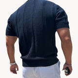 Camisa - Tejido con Cuello Abierto