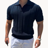 Camisa - Tejido con Cuello Abierto