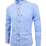 Camisa - Cuadros Mezcla Suave