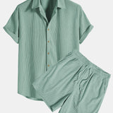 Conjunto de Camisa - Terciopelo Cotelé