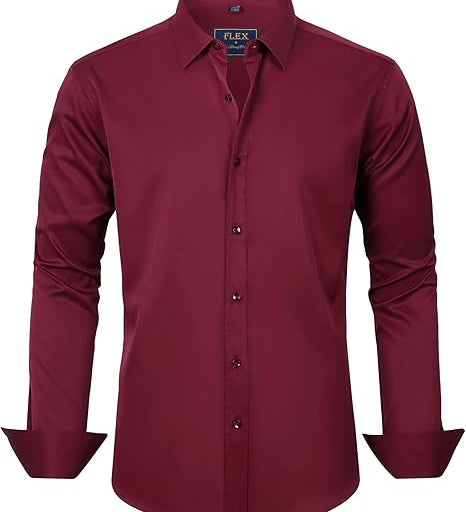 Camisa - Tejido Elástico Sin Arrugas