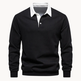Sudadera Polo de Mezcla Suave - Flexible