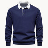 Sudadera Polo de Mezcla Suave - Flexible