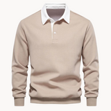 Sudadera Polo de Mezcla Suave - Flexible