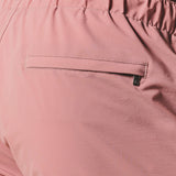 Shorts de baño lisos de secado rápido en rosa apagado