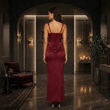 ISABEL - Maxi Vestido Reloj de Arena