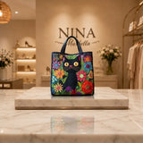 Bolso Acolchado - Gato Negro Encantado
