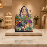 Bolsa Artesanal - Jardín de Suculentas