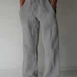 Bruno - Pantalones relajados con cierre de velcro
