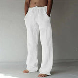 Bruno - Pantalones relajados con cierre de velcro