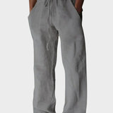 Bruno - Pantalones relajados con cierre de velcro
