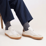 Zapatilla de Cuero Casual