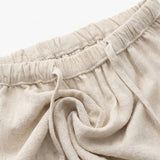 Fez - Pantalón de Lino (Ajuste Oversized)