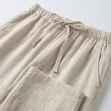 Fez - Pantalón de Lino (Ajuste Oversized)
