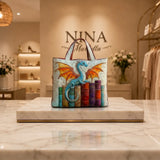 Bolsa Acolchada - Dragón Esmeralda Guardián de los Libros