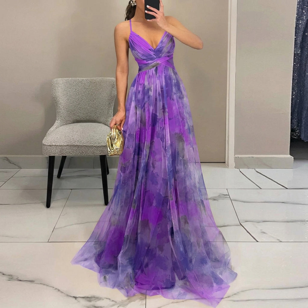 Margarida - Vestido Maxi con Estampado Floral