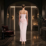 ISABEL - Maxi Vestido Reloj de Arena