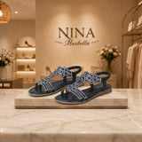 Rosalie - Sandalias ortopédicas con estilo boho